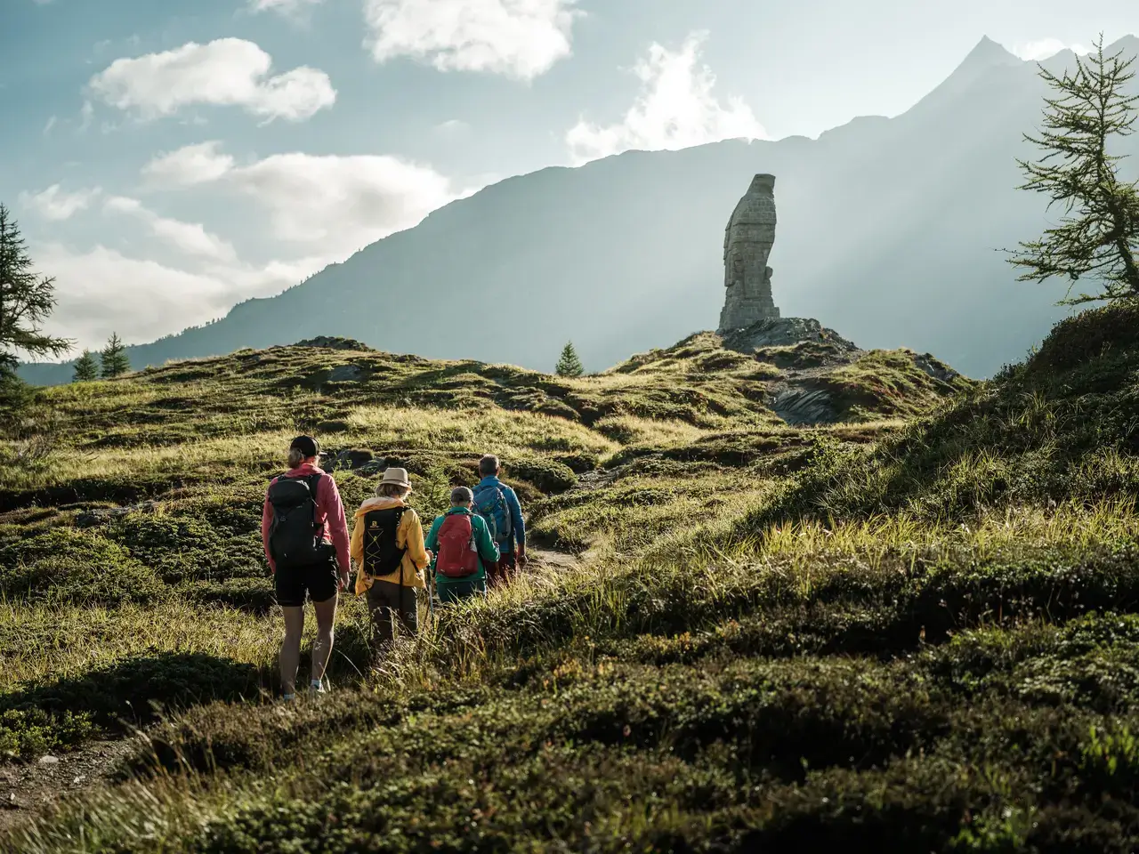 Wandern auf dem Stockalperweg Wandern auf dem Stockalperweg